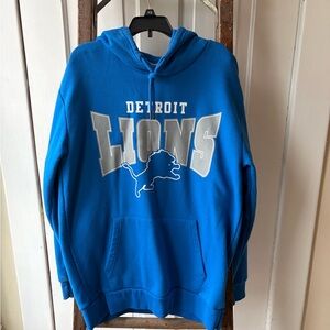 Detroit Lions Blue NFL Hoodie